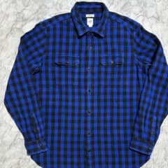 AFFA ブロックネルシャツ レーニン 青 AFFA ブロックネルシャツ レーニン 青