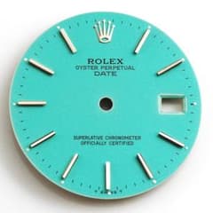 ロレックス 1500 1501 文字盤 ティファニーブルー ROLEX　#13 ロレックス 1500 1501 文字盤 ティファニーブルー ROLEX #13 - メルカリ