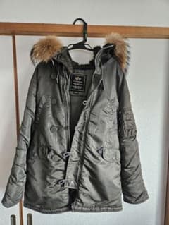 ALPHA INDUSTRIES ミリタリージャケット Mサイズ n3-bのサムネイル