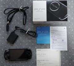 【動作確認済】SONY PSP-3000 ピアノブラック 本体 バッテリーなしのサムネイル