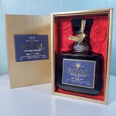 サントリーウイスキー ローヤル プレミアム12年 新品 未開栓 青