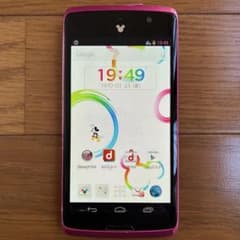 ジャンク品】Disney Mobile N-03E ピンク スマートフォン本体 - メルカリ