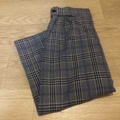 GU チェックスカート グレーのサムネイル