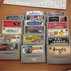 スーパーファミコンソフトセット ジャンクのサムネイル