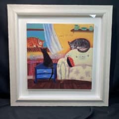 【美品】カレン・ホイプティング作 『今日はずっと夢の中』 134/200ジクレー 美品】カレン・ホイプティング作 『今日はずっと夢の中』 134/200