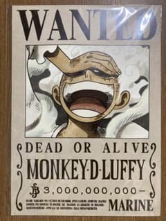 ONE PIECE ワンピース ルフィ A全ポスター GEAR's 新品未開封