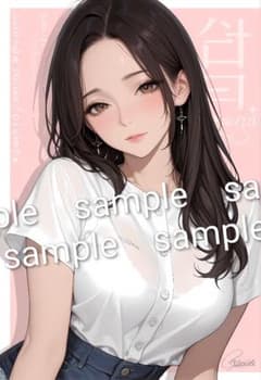 女性の肖像 イラスト A4サイズ ayn0412 AIイラスト 二次元 美女 イラスト A4ポスター - メルカリ