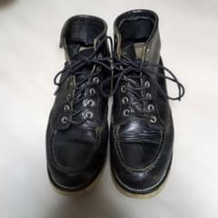 90s RED WING レッドウイング 黒 モックトゥ USA製 旧タグのサムネイル