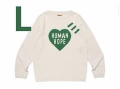 HUMAN HOPE HEART KNIT SWEATERのサムネイル