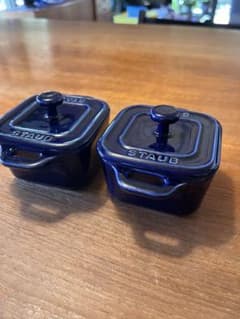 STAUB ストウブ セラミック ミニココット 2個セットのサムネイル