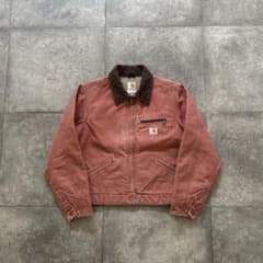 carhartt デトロイトジャケット VRS サーモンピンク Sサイズ 希少