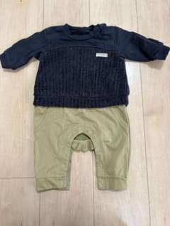branshes ブランシェス　70サイズ　長袖カバーオールのサムネイル