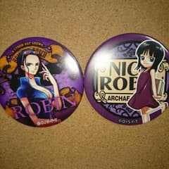 輩 缶バッジ ニコロビンセットのサムネイル