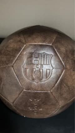 トラヴィススコット x バルセロナ サッカーボール Travis Scott x FC Barcelona Retro Football Black Men's