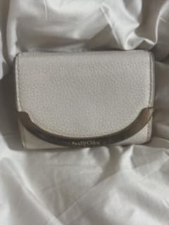 See By Chloé シーバイクロエ ミニ財布 アイボリー ベージュのサムネイル