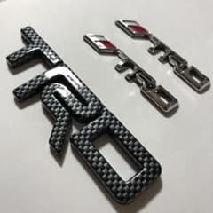 カーボンルック【TRD】エンブレム★ ミニエンブレム2個のサムネイル