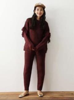 MOUSSY リブニット　パンツのサムネイル