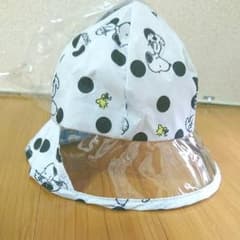 梅雨入り値下げ↓美品レインハット☆ベビー、キッズのサムネイル