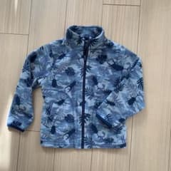 昆虫柄　フリース　キッズ110センチのサムネイル