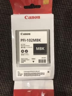 Canon PFI-102MBK（2021.10）のサムネイル