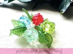 ⭐️木いちご リング ピンキー リング ボタニカル 自然