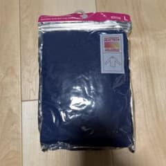 HEATTECH タートルネック長袖Tシャツ L ネイビーのサムネイル