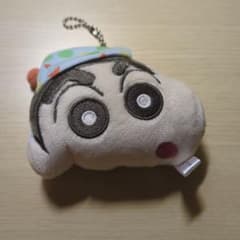 クレヨンしんちゃん　フェイスぬいぐるみ　ガチャガチャ　野原しんのすけのサムネイル