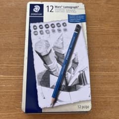 STAEDTLER Mars Lumograph 鉛筆 12本セットのサムネイル