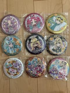 名探偵プリキュア　BIG缶バッジ 9種セットのサムネイル