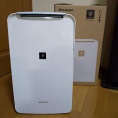 Suzuさん専用SHARP プラズマクラスタ− 衣類乾燥除湿機 CV-L71-Wのサムネイル