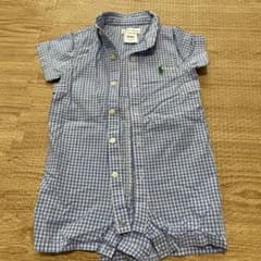 Ralph Lauren チェック柄ロンパース 6Mのサムネイル