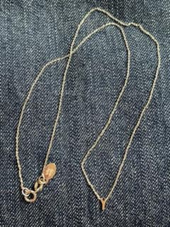 Y』イニシャルネックレス K14ガブリエラアルティガス - メルカリ