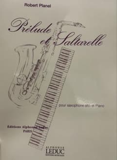 Prélude et Saltarelle サクソフォンアルトとピアノのサムネイル