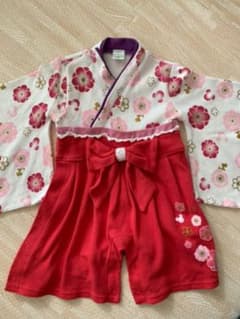 袴ロンパース 女の子　ディズニーのサムネイル