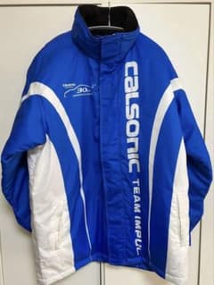 美品CALSONIC TEAM IMPUL 30周年記念ベンチコート - メルカリ