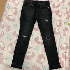 スキニーデニム ダメージデニム♡guのサムネイル