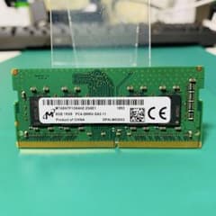 動作確認済】DDR4 8GB 2666 ノートPC メモリ - メルカリ