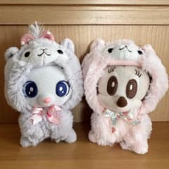 アルパカ 着ぐるみ チェーン付きぬいぐるみ マスコット 2点セットのサムネイル