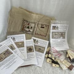 Little House Needleworksクロスステッチキット図案　刺繍糸 Little House Needleworksクロスステッチキット図案 刺繍糸 - メルカリ