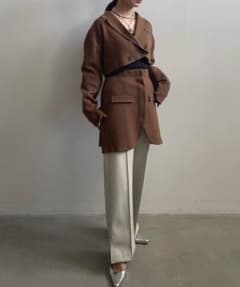 【試着のみ】Ameri JACKET SEPARATE KNIT TOP 試着のみ】Ameri JACKET SEPARATE KNIT TOP - メルカリ