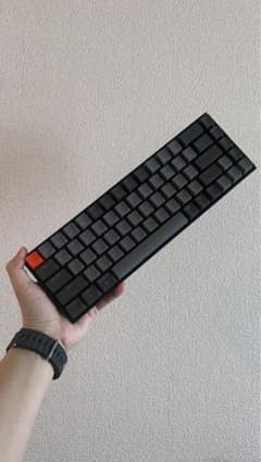 Keychron K6 キーボード　木製パームレスト付きのサムネイル