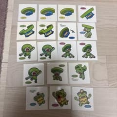 포켓몬빵 씰 하스보 하스브레로 룬파파