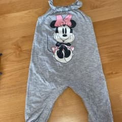 ミニーちゃん　サロペット　オールインワンのサムネイル