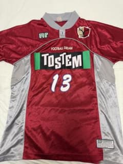 鹿島アントラーズ　2001？　ユニフォーム　支給用　柳沢敦　13 鹿島アントラーズ 柳沢 13 ユニフォーム Oサイズ - メルカリ