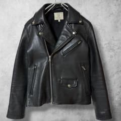 美品✨B&Y ユナイテッドアローズ ラムレザー ダブルライダース