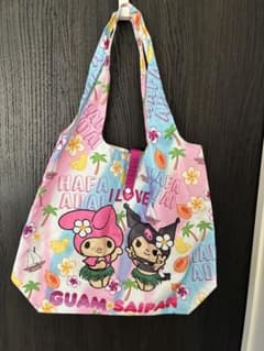 【新品・未使用（紙タグなし】マイメロディ クロミ トートバッグ グアム サイパンのサムネイル