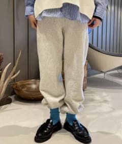 BEAMS BOY フレンチテリー イージーパンツのサムネイル