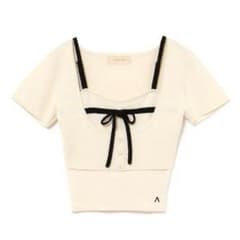 andmary Natalie ribbon set ivory - メルカリ