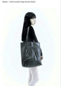 AKIKOAOKI Hard worker bag classic black - メルカリ