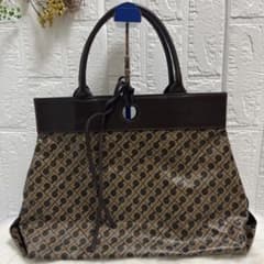 354 ゲラルディーニ ソフティ ハンドバッグ レザーハンドル トート